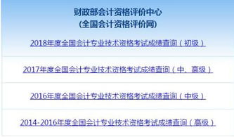 遼寧2018年中級會計職稱成績查詢入口什么時候開通